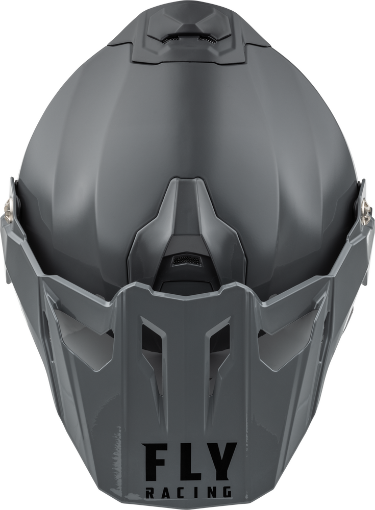 Fly Racing Trekker Solid Helm - Grijs - afbeelding 3