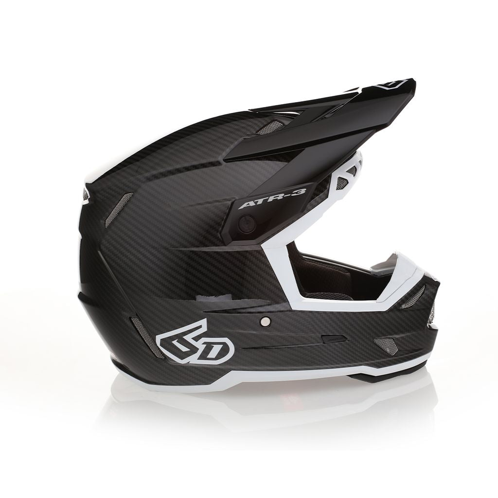 6D ATR-3 Solid Gloss Black White FIM
