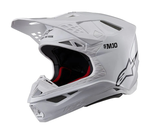 Alpinestars Supertech M10 Solid White Gloss