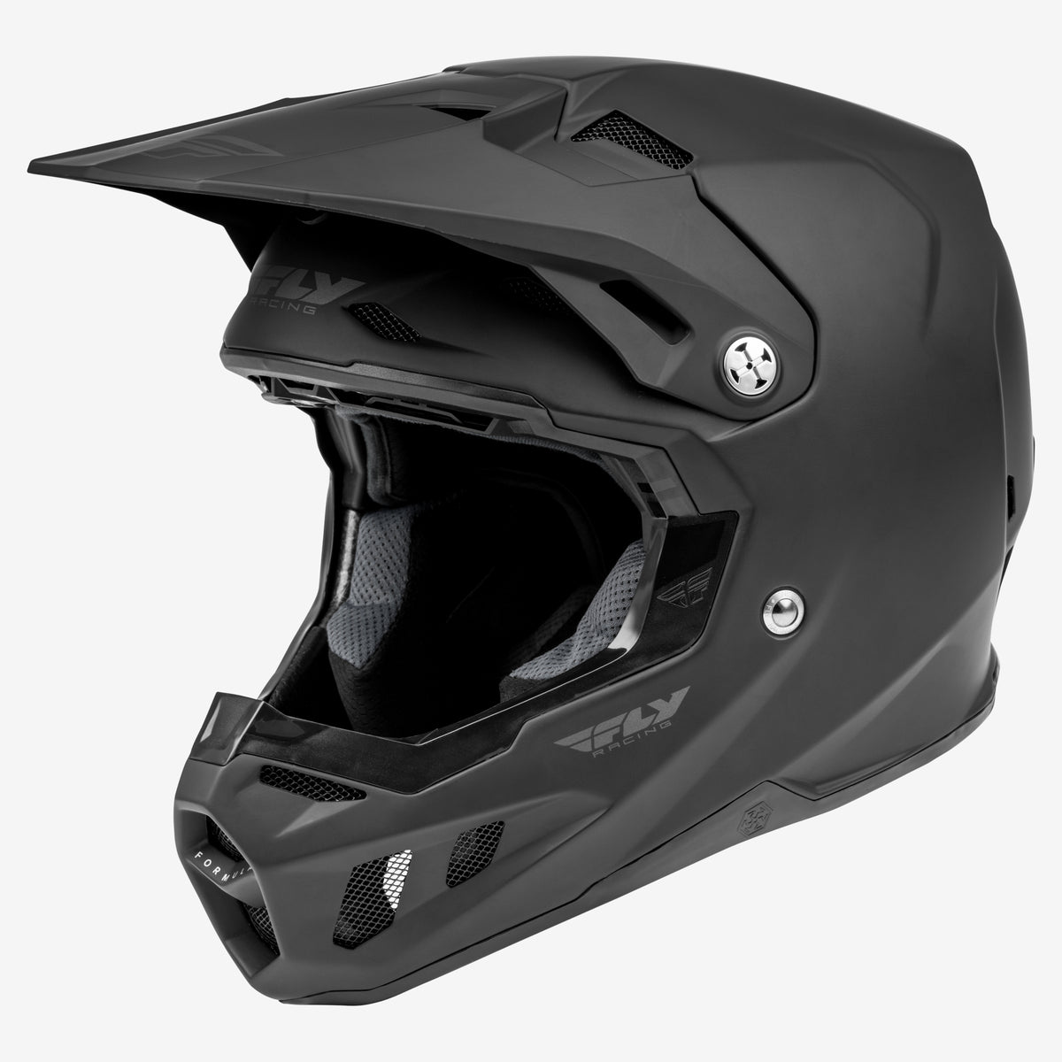 Formula CC Solid Crosshelm Matzwart