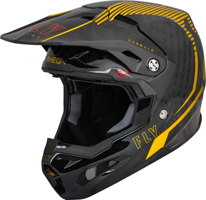 Formula Carbon Tracer Crosshelm Goud/Zwart