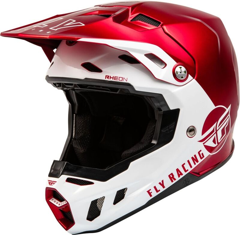 Fly Racing Formula CC Centrum Metallic Red/Wit