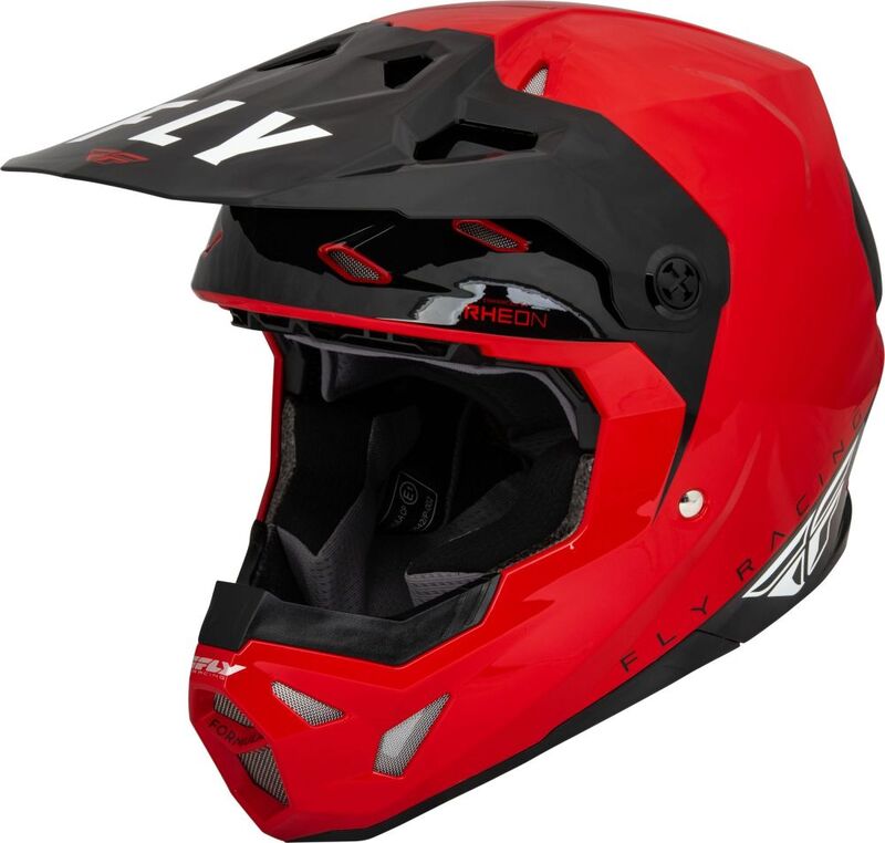 Formula CP Slant Crosshelm Rood/Zwart/Wit