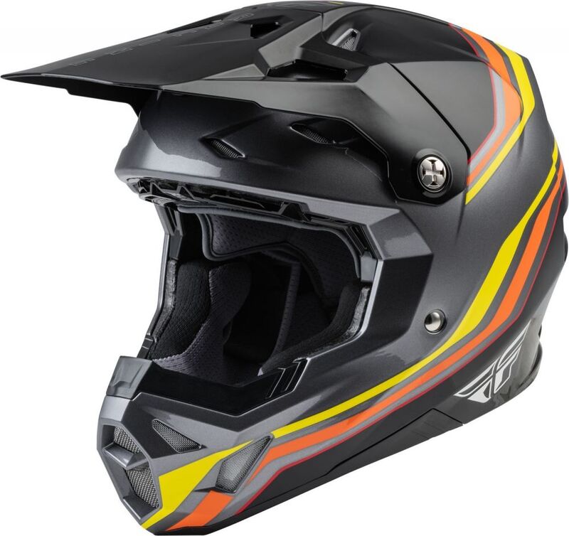 Fly Racing Formula CP S.E. Speeder Zwart/Geel/Rood