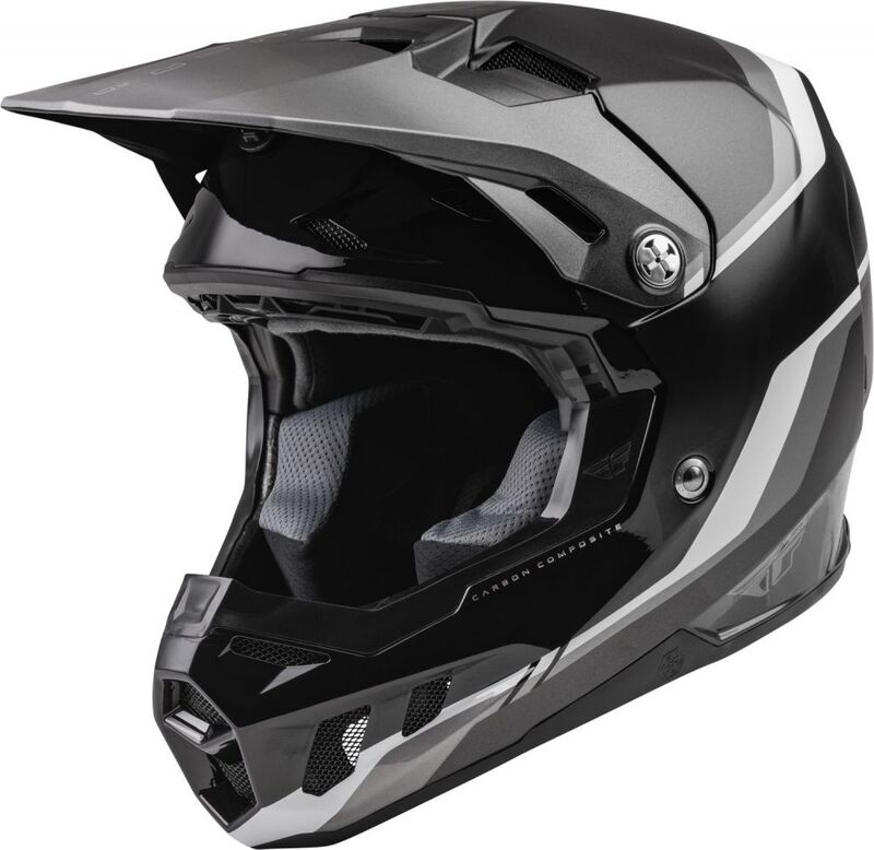 Fly Racing Formula CC Driver Zwart/Charcoal/Wit