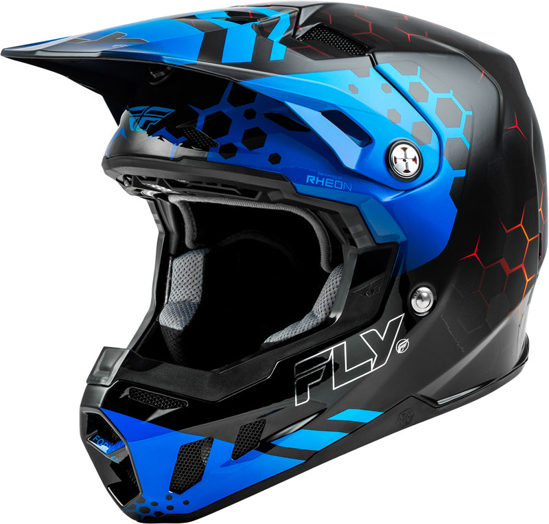 Fly Racing Formula CC Tektonic Zwart/Blauw/Rood