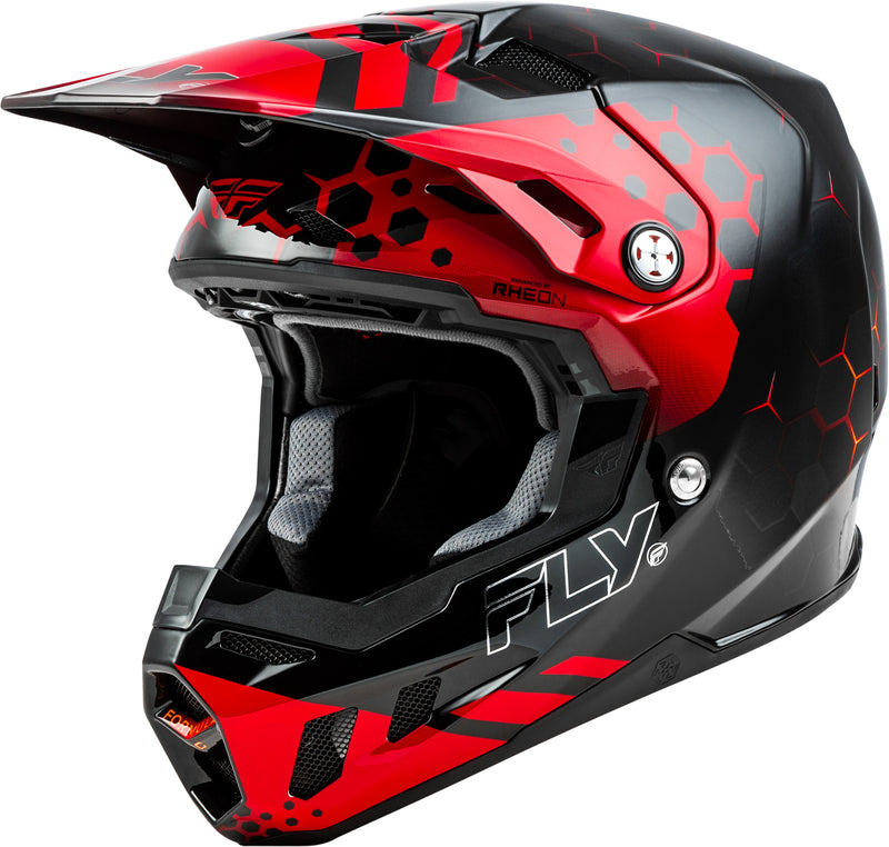 Fly Racing Formula CC Tektonic Zwart/Rood/Oranje