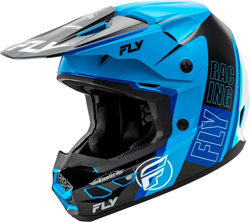 Fly Racing Kinetic Rally Blauw/Zwart/Wit