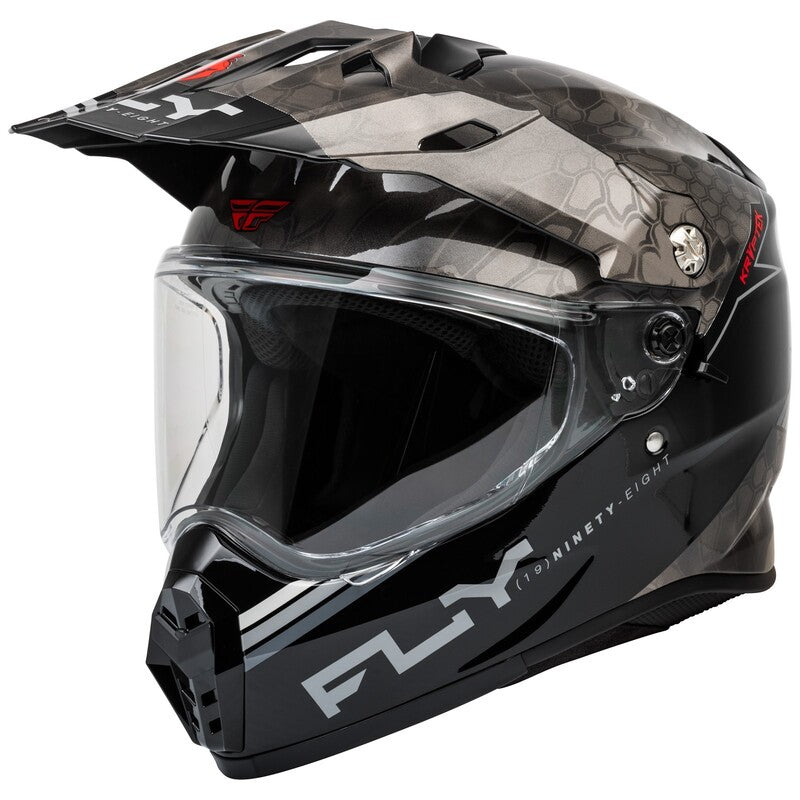 Trekker Kryptek Conceal Adventure-Helm Schwarz/Grau/Weiß