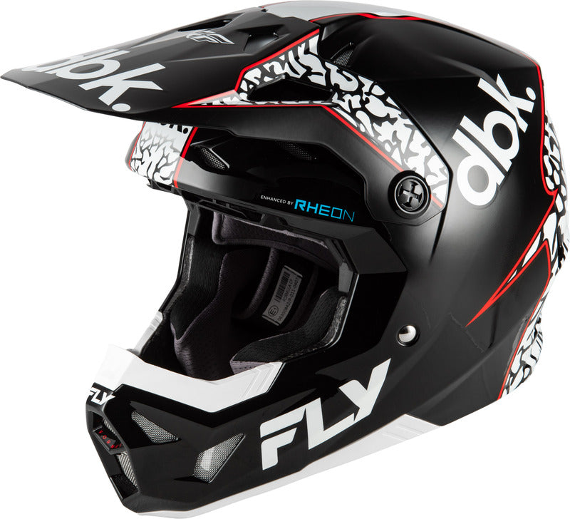Formula CP Special Edition DBK Crosshelm Schwarz/Weiß/Rot