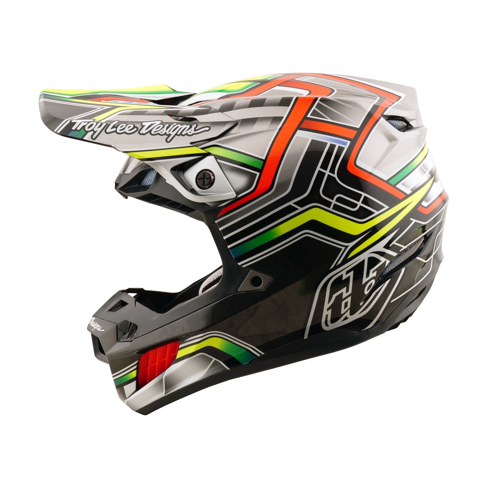 Troy Lee Designs SE5 Composite Lowrider Crosshelm Grijs