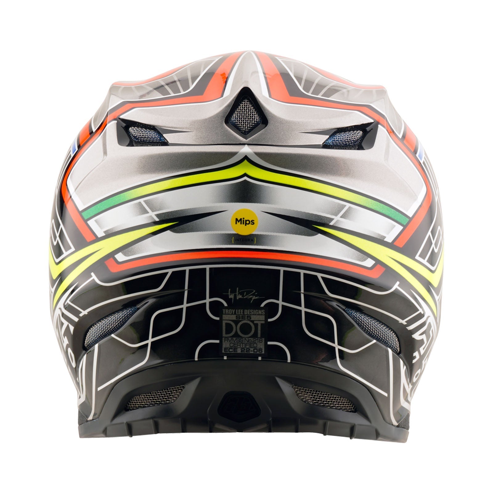 Troy Lee Designs SE5 Composite Lowrider Crosshelm Grijs - afbeelding 3