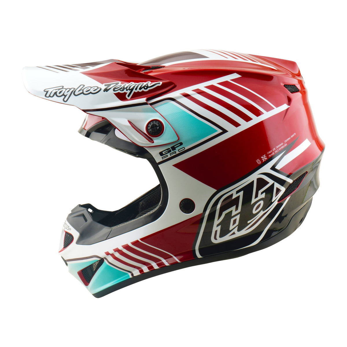 GP Pro Mips Crosshelm Segment Rood/Wit