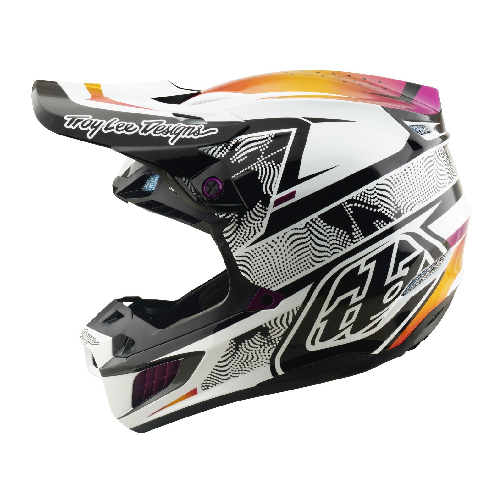 Troy Lee Designs SE5 Composite Mips Crosshelm Lined Up Black