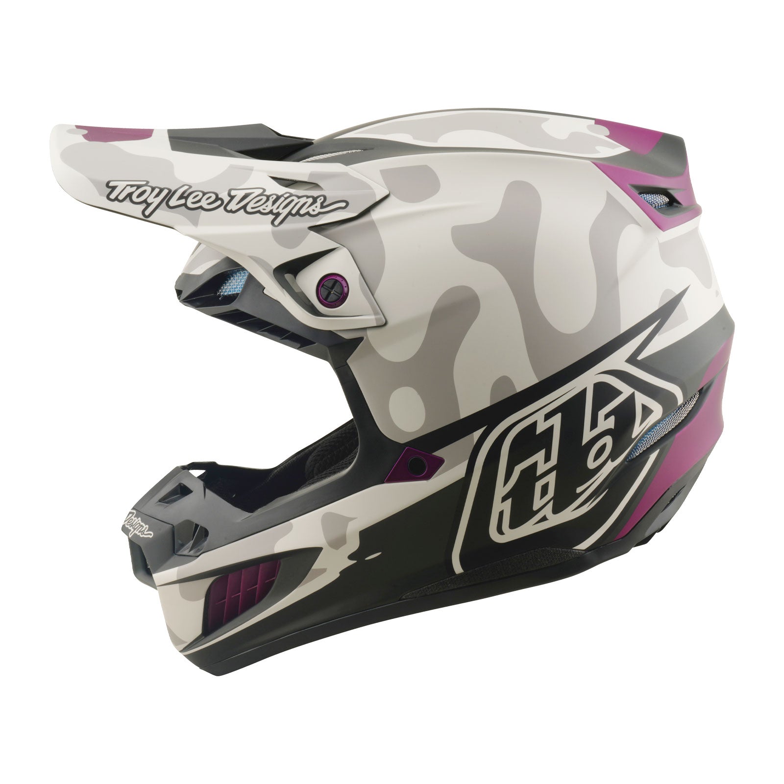 Troy Lee Designs SE5 Composite Mips Crosshelm Myth Pumice