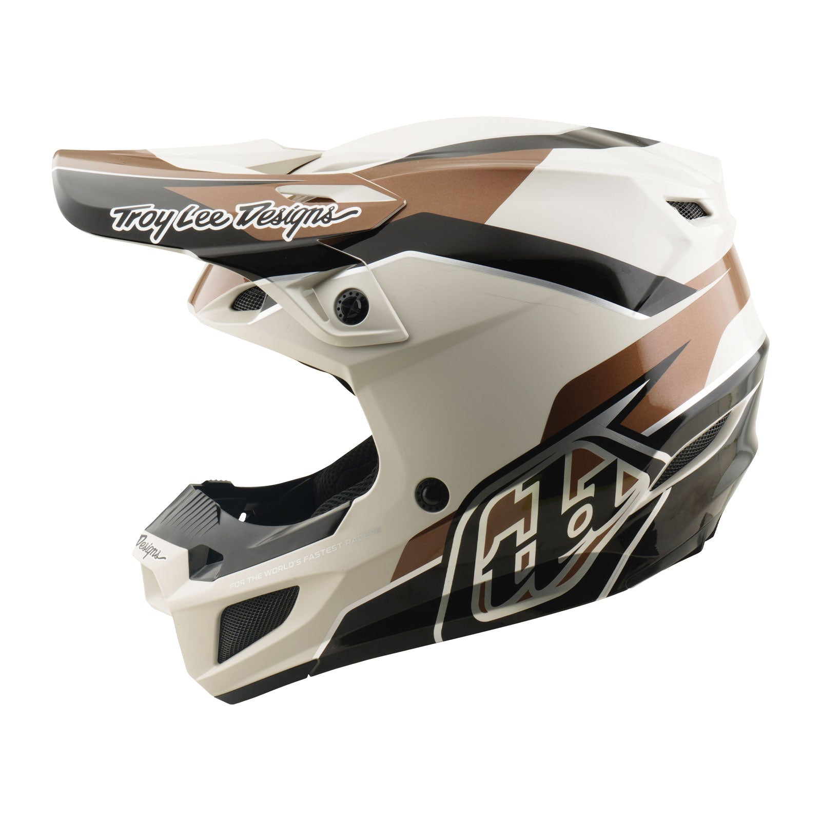Troy Lee Designs SE5 Polycarbonate Mips Crosshelm Stand Pumice