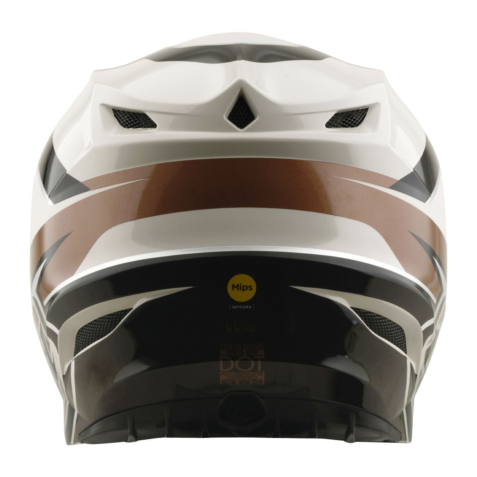 Troy Lee Designs SE5 Polycarbonate Mips Crosshelm Stand Pumice - afbeelding 3