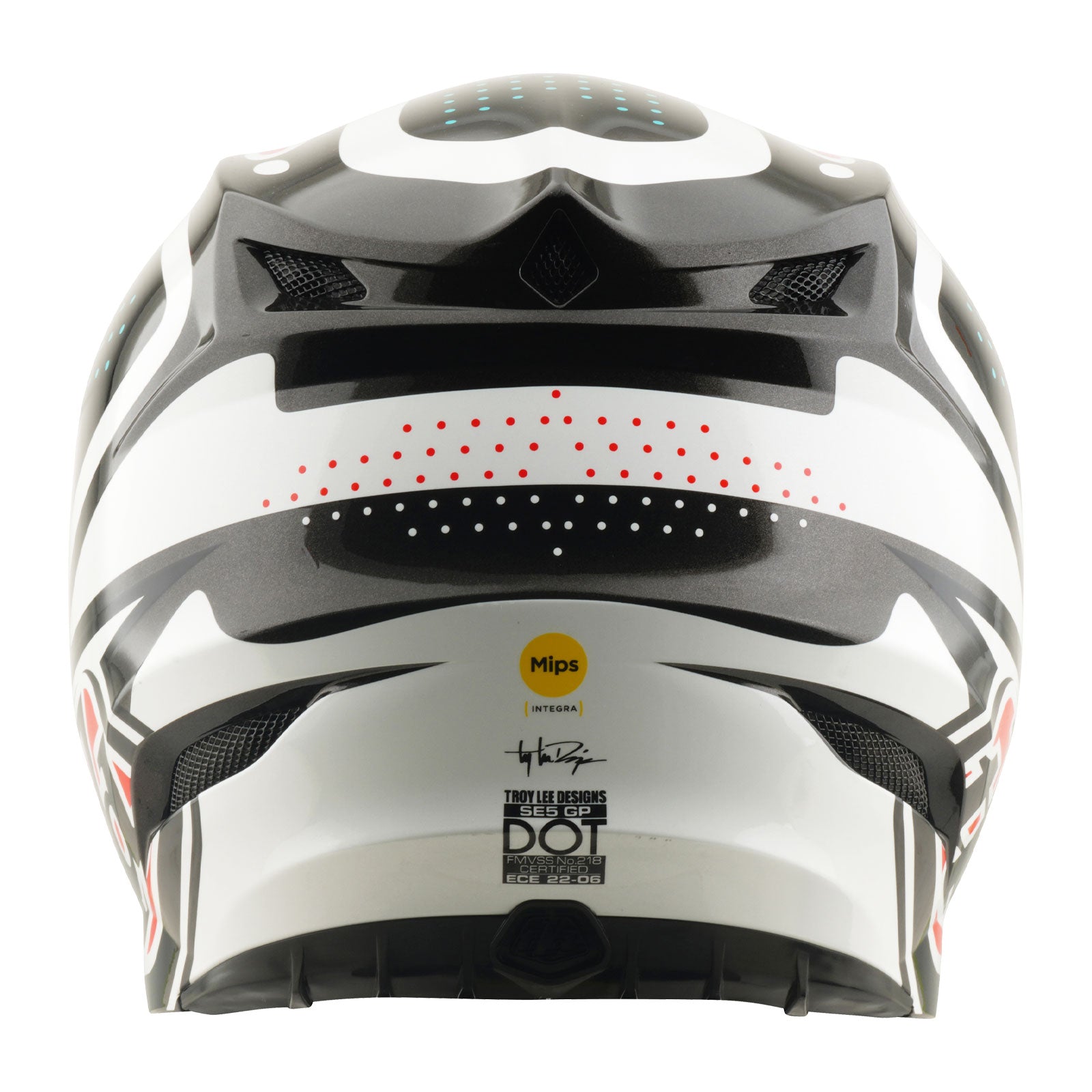 Troy Lee Designs SE5 Polycarbonate Mips Crosshelm The Line Black - afbeelding 3