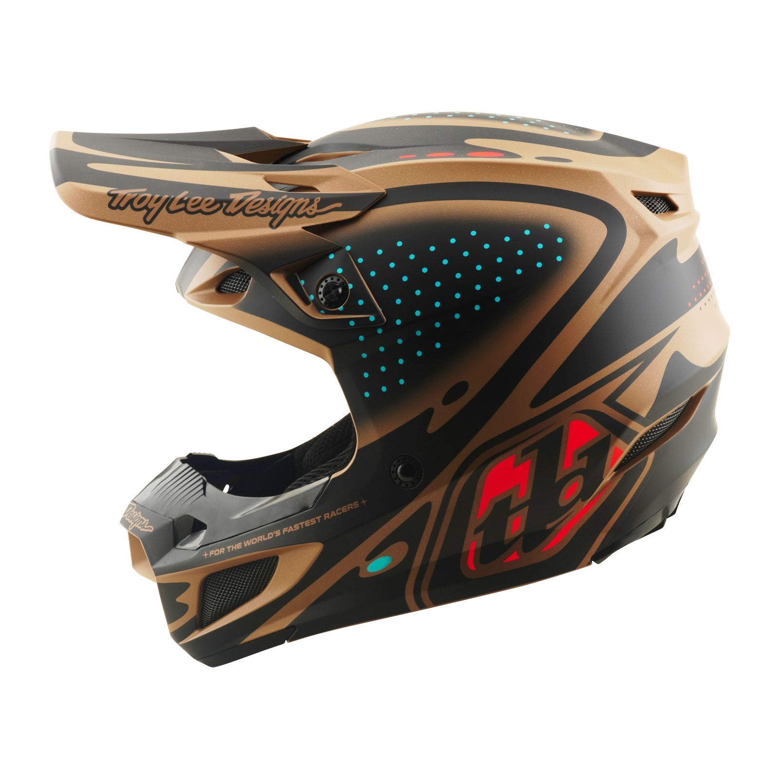 Troy Lee Designs SE5 Polycarbonate Mips Crosshelm The Line Sienna