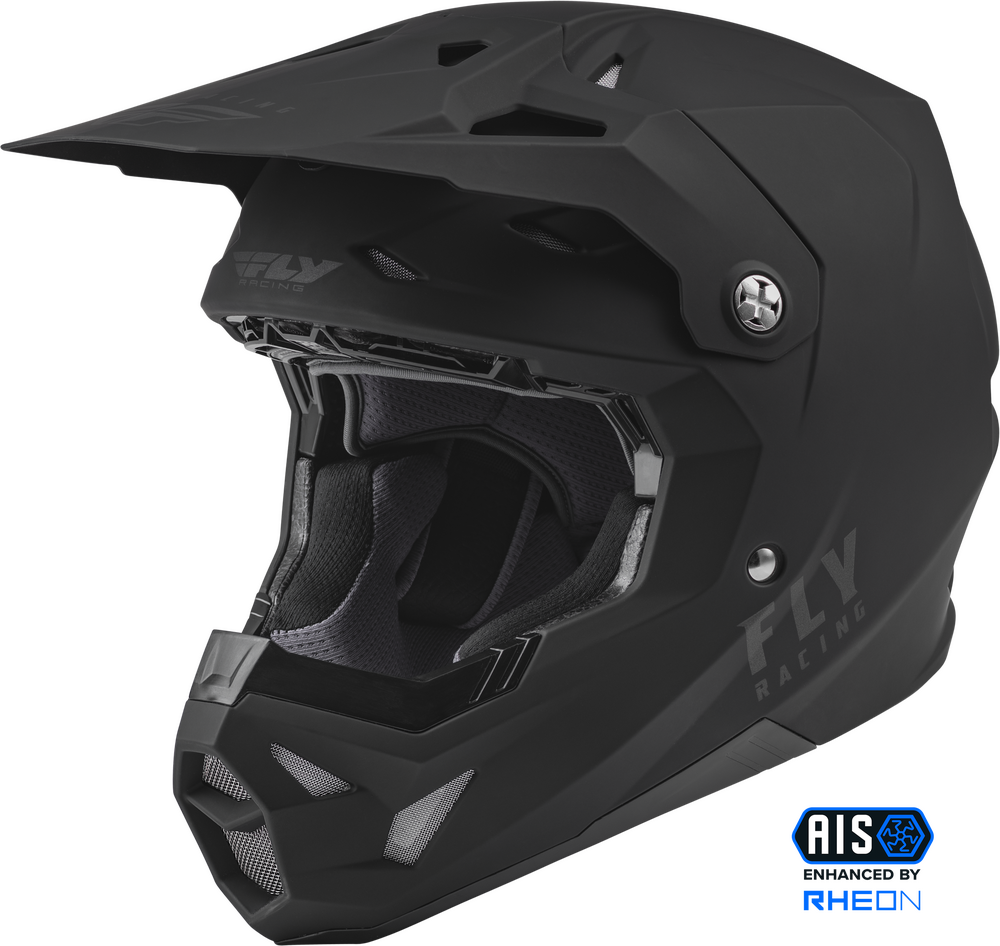 Fly Racing Formula CP Solid Youth Helmet - Matte Black