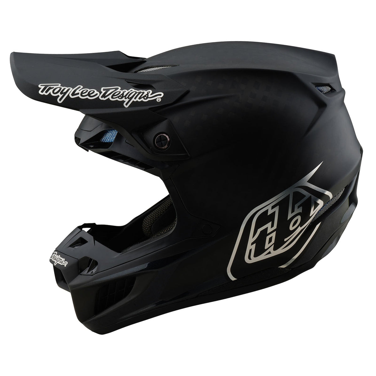 SE5 Carbon Mono Crosshelm Zwart