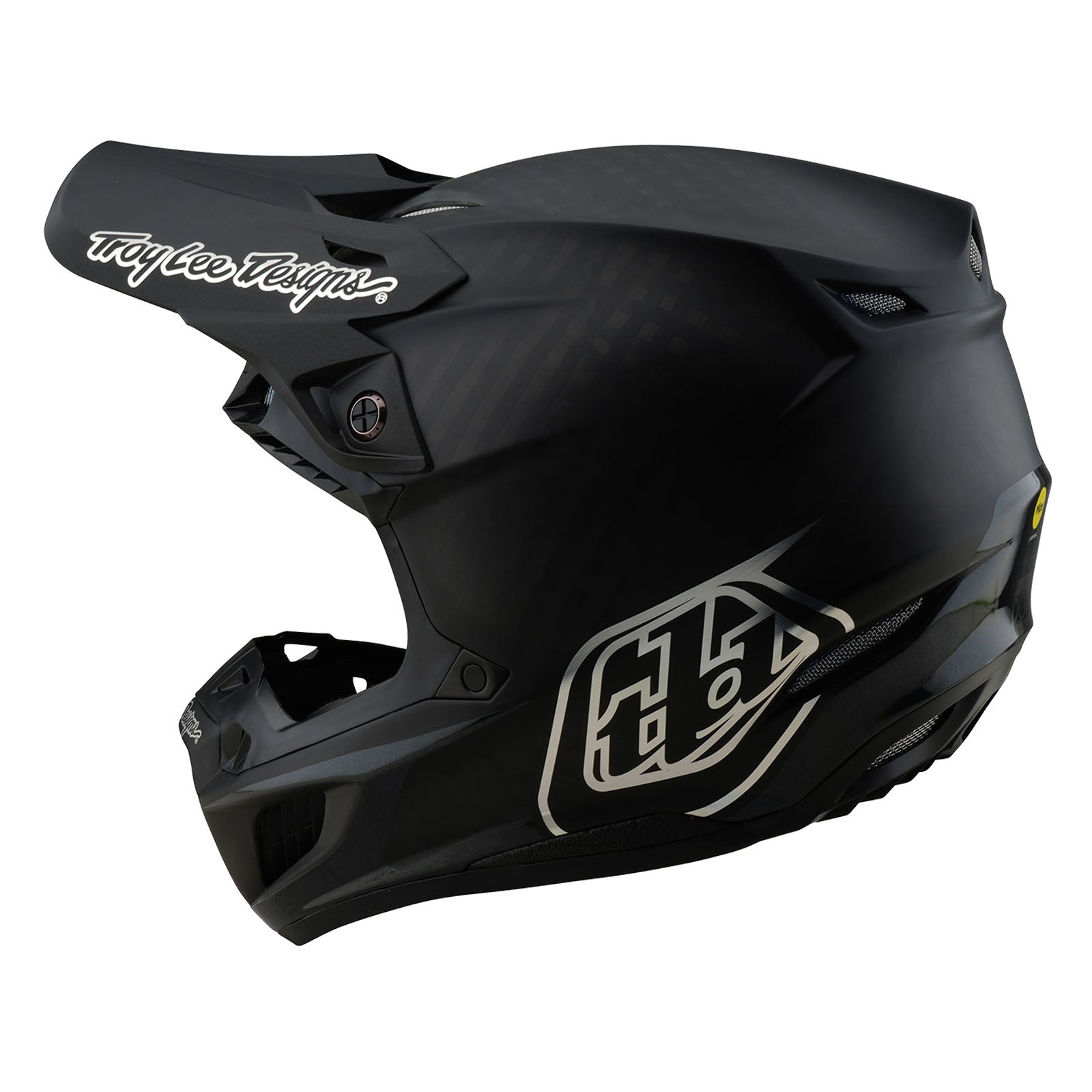 Troy Lee Designs SE5 Carbon Mono Crosshelm Zwart - afbeelding 2