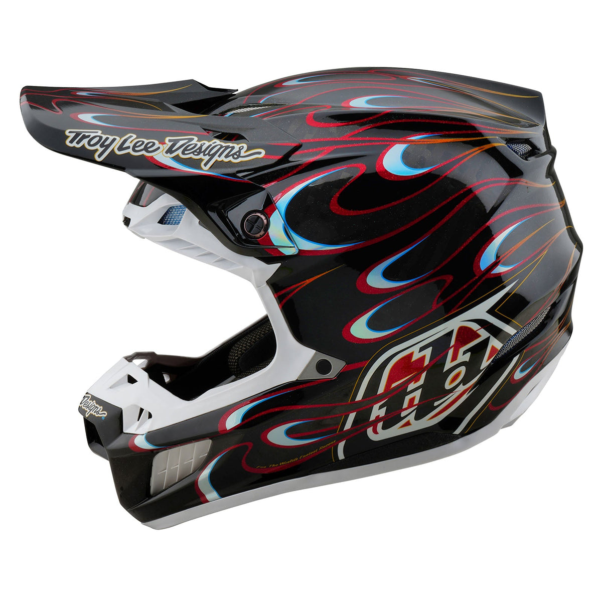 SE5 Carbon Torched Crosshelm Zwart/Rood