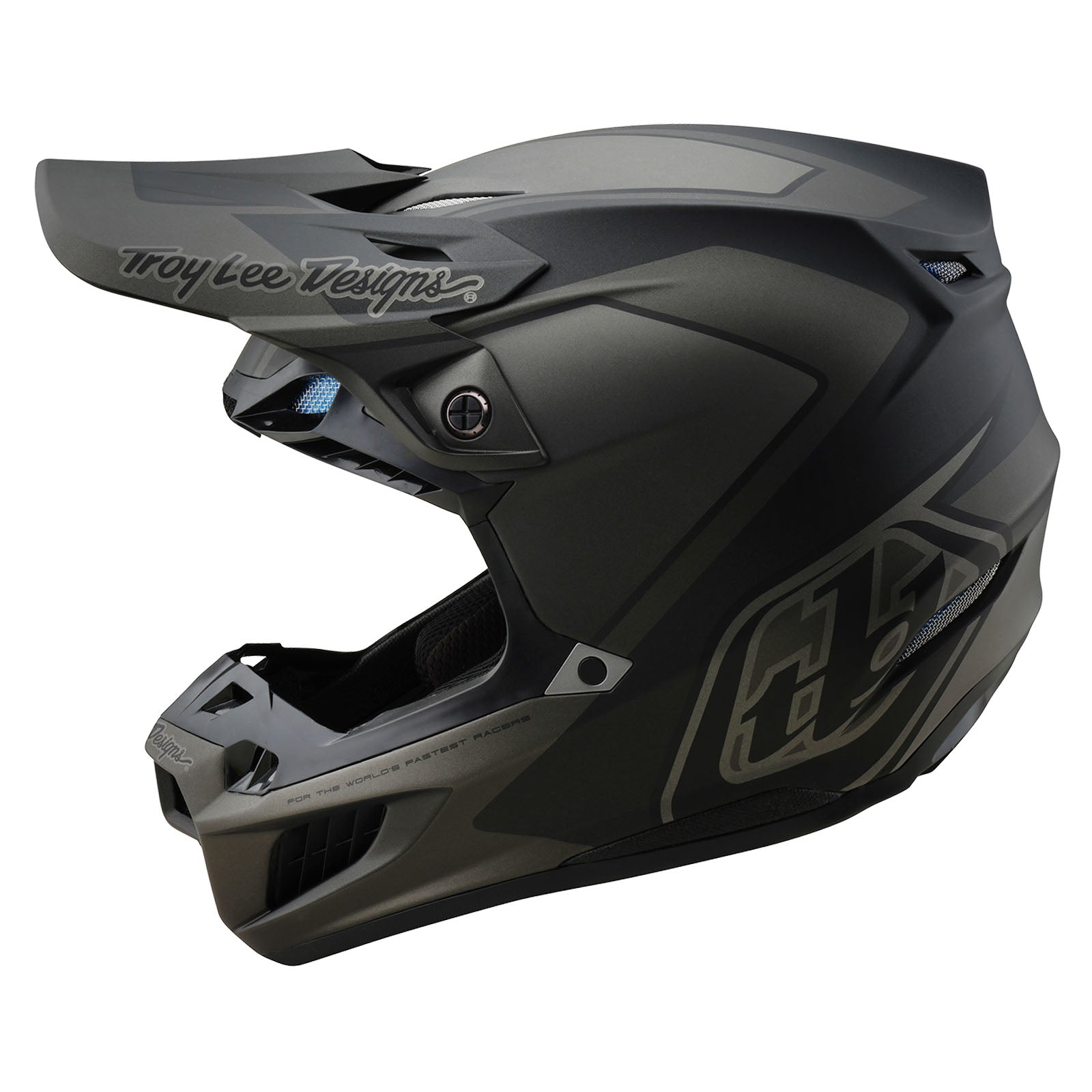 Troy Lee Designs SE5 Composite Mono Crosshelm Zwart