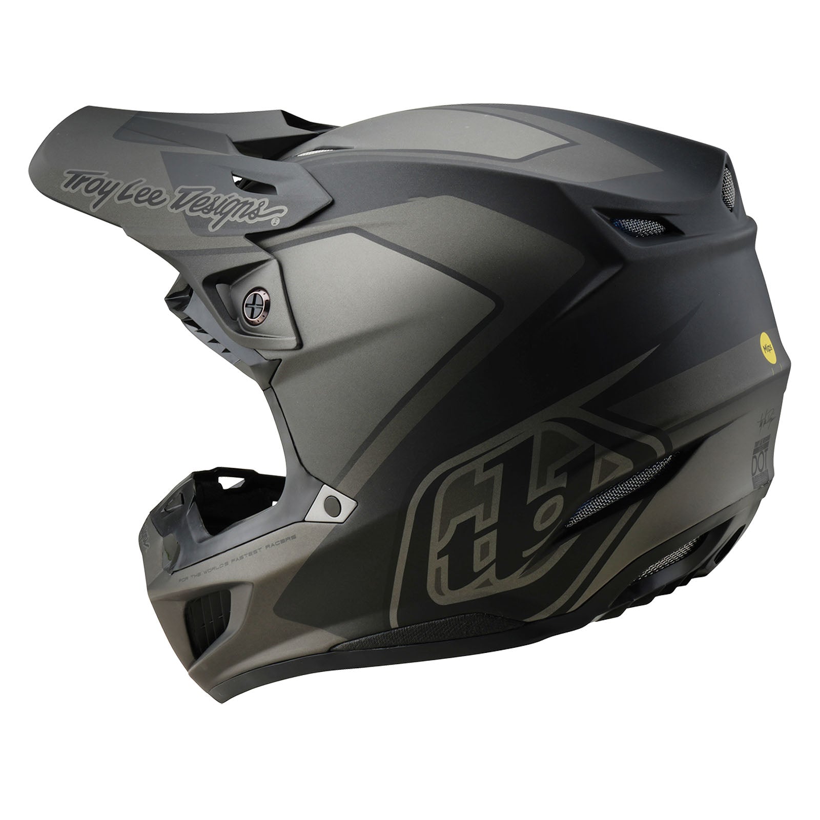 Troy Lee Designs SE5 Composite Mono Crosshelm Zwart - afbeelding 2